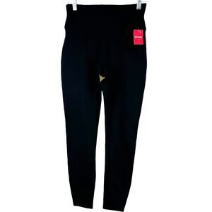 Spanx NWT Ponte Legging Pant Style 20264R Black Stretch Ankle Size Small